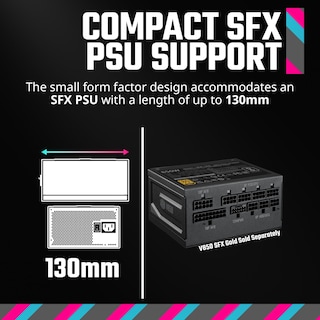 Foto 5 | Funda Para Pc Cooler Master Nr200 Mini-itx, Gpu De 330 Mm, 240 Mm | 280 Mm Aio - Venta Internacional.