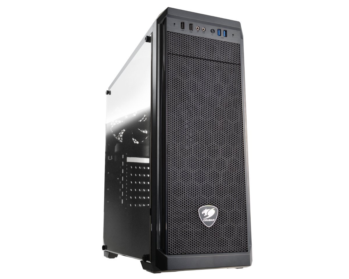 Foto 2 pulgar | Gabinete Cougar Mx330-g Mx330 Mid Tower con Vidrio Templado Negro - Venta Internacional