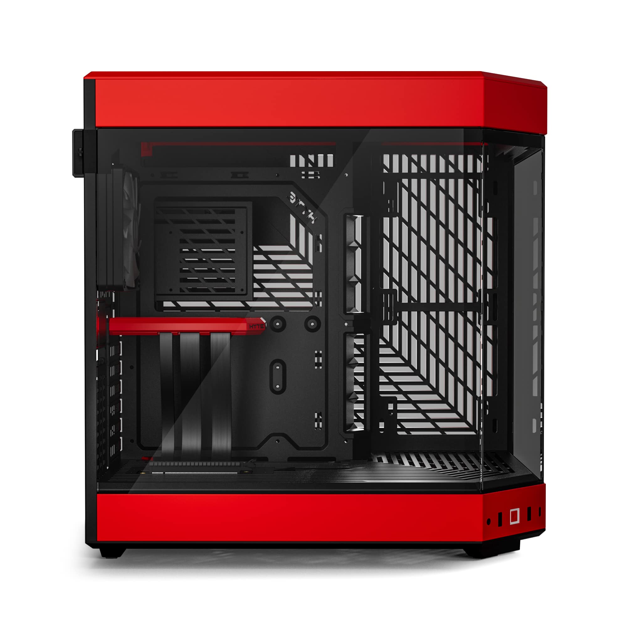 Foto 5 pulgar | Funda Para Juegos De Ordenador Hyte Y60 Modern Aesthetic Red - Venta Internacional.