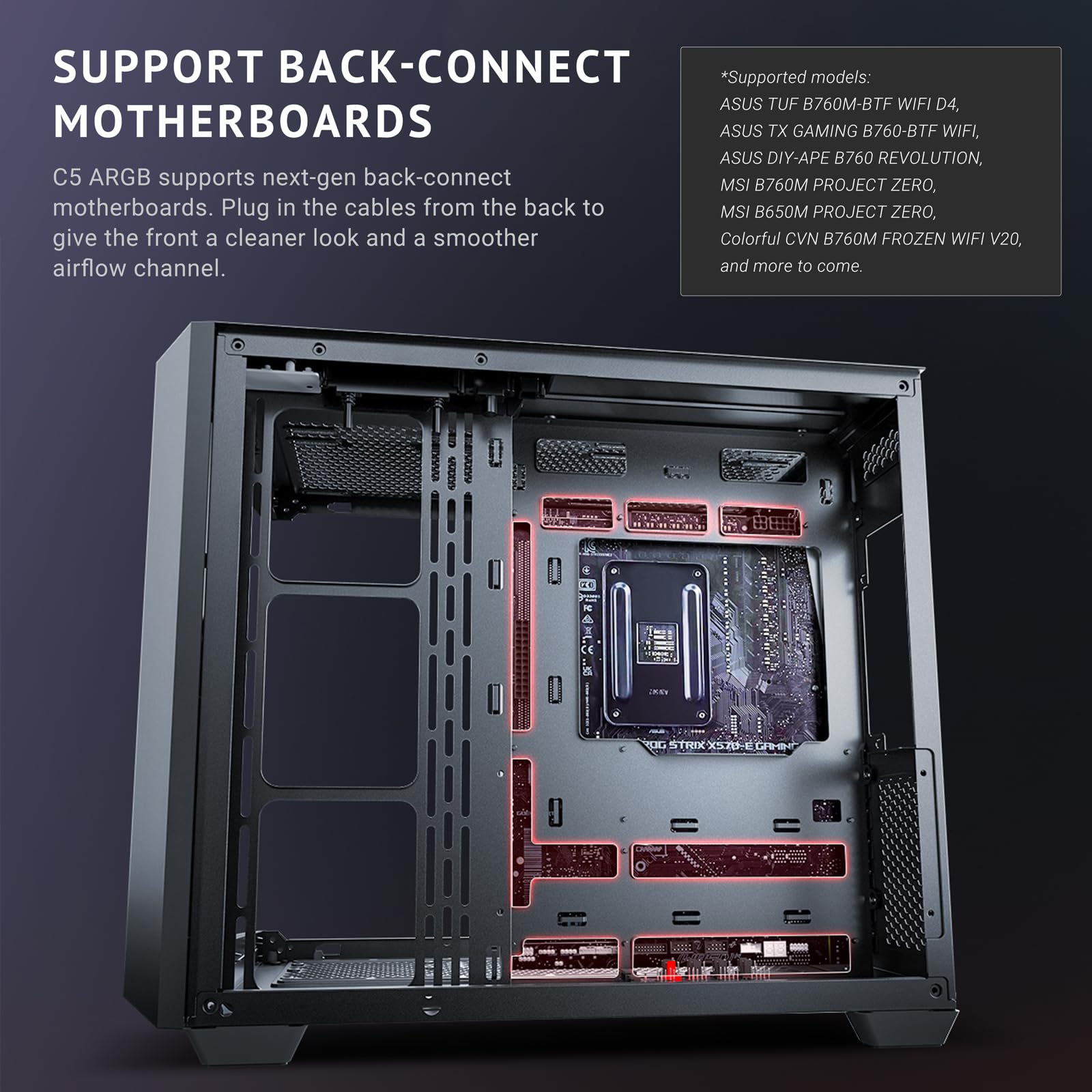 Foto 8 pulgar | Carcasa Para Pc Antec C5 Argb Mid-tower Atx Con Ventiladores Tipo C De 7 X 120 Mm - Venta Internacional.