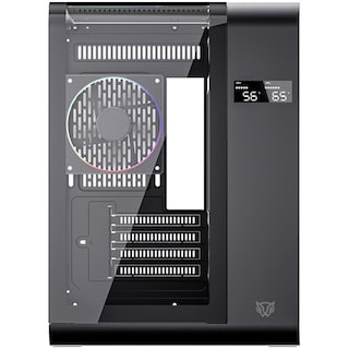 Foto 4 | Gabinete Gamer Balam Rush Tank Expert Curve 6400 Micro Atx Mini Torre 3 Fan Cristal Templado Usb-c Argb Negro Br-941617