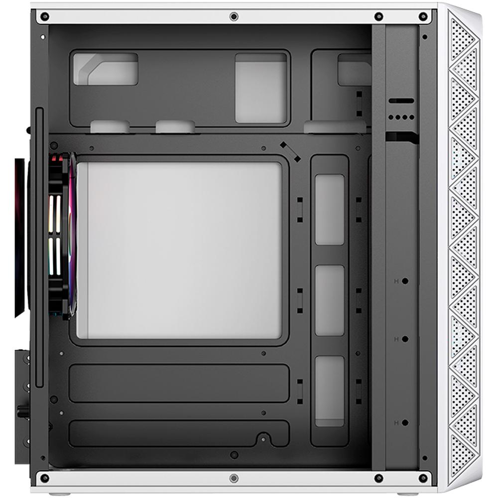 Foto 6 pulgar | Gabinete Acteck Doom Pro Crystal Gi730 Micro Atx Mini Torre 3 Fan Fuente 600w Cristal Templado Blanco Ac-939232