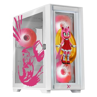 Foto 1 | Gabinete Gamer Xtreme Pc Gaming Ring Amy Edition Mini Torre Micro Atx 4 Fan Argb Usb-c Cristal Templado Frente Inte