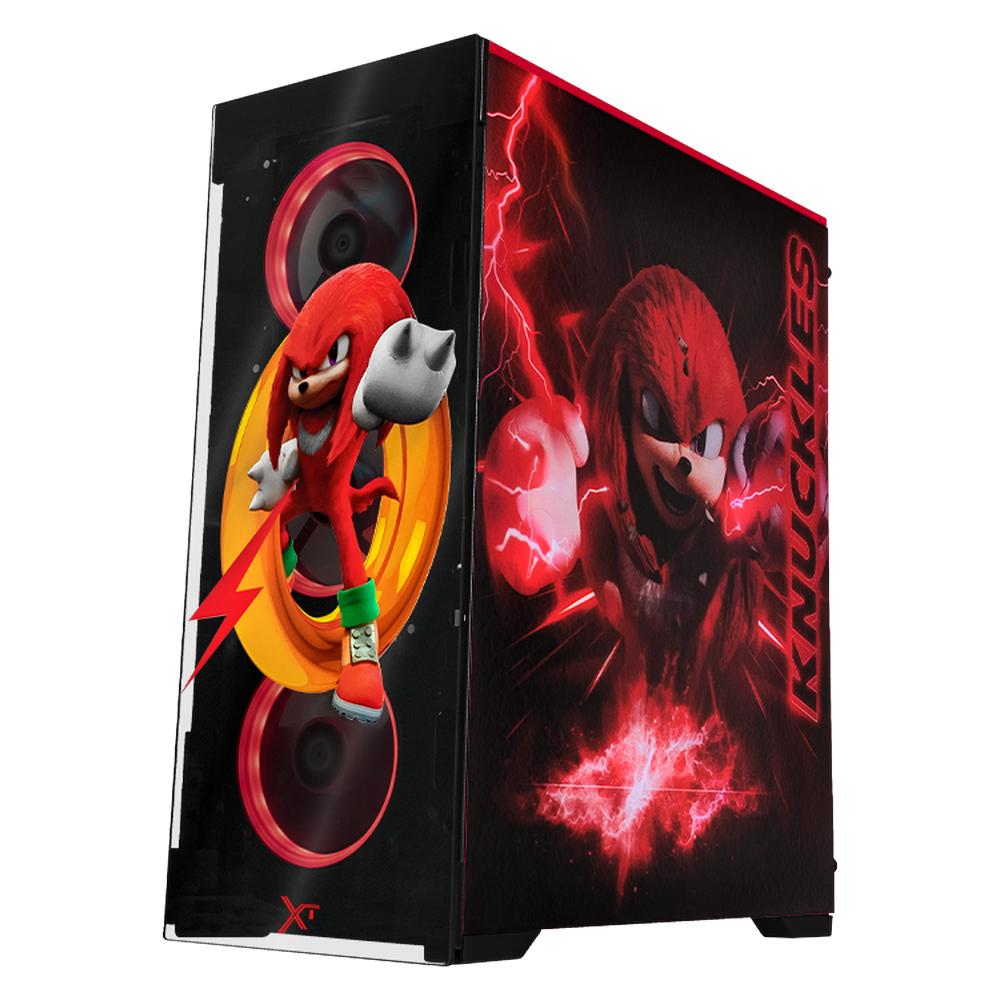 Foto 3 pulgar | Gabinete Gamer Xtreme Pc Gaming Ring Knuckles Edition Torre Completa E-atx 4 Fan Argb Cristal Templado