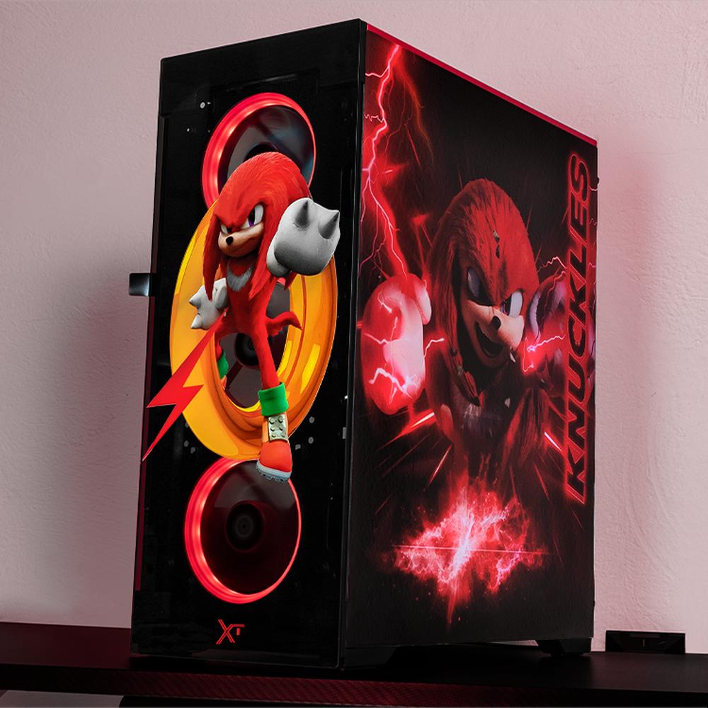 Foto 7 pulgar | Gabinete Gamer Xtreme Pc Gaming Ring Knuckles Edition Torre Completa E-atx 4 Fan Argb Cristal Templado