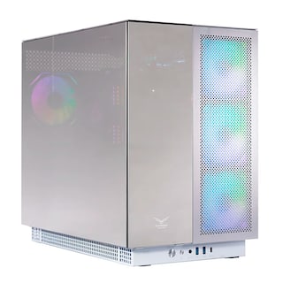 Foto 1 | Gabinete Naceb Aether E-atx Argb 4vent S/fuente Cristal Blanco Na-0640