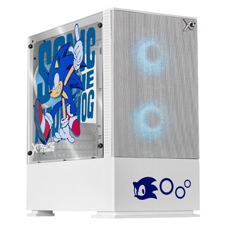 Foto 1 | Gabinete Gamer Xtreme Pc Gaming Sonic Comic Edition Mini Torre Micro Atx 3 Fan Argb Mesh Cristal Templado
