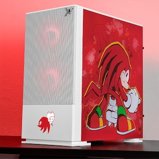 Foto 6 | Gabinete Gamer Xtreme Pc Gaming Knuckles Comic Edition Mini Torre Micro Atx 3 Fan Argb Mesh Cristal Templado