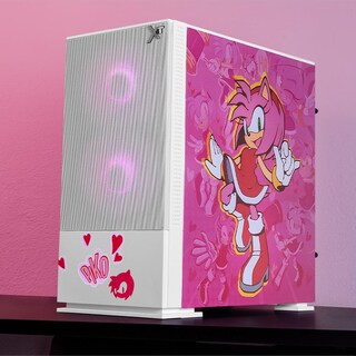 Foto 6 | Gabinete Gamer Xtreme Pc Gaming Amy Comic Edition Mini Torre Micro Atx 3 Fan Argb Mesh Cristal Templado