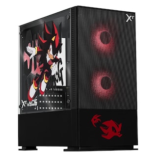 Foto 1 | Gabinete Xtreme Pc Gaming Sonic Shadow Comic Edition Mini Torre 3 Fan Argb Negro Cxtscaibk