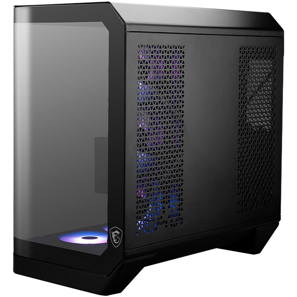 Foto 6 pulgar | Gabienete Gamer Msi Mag Pano 120r Pz E-atx Media Torre Cristal Templado Usb-c Negro