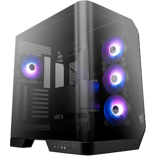 Foto 6 | Gabienete Gamer Msi Mag Pano 120r Pz E-atx Media Torre Cristal Templado Usb-c Negro