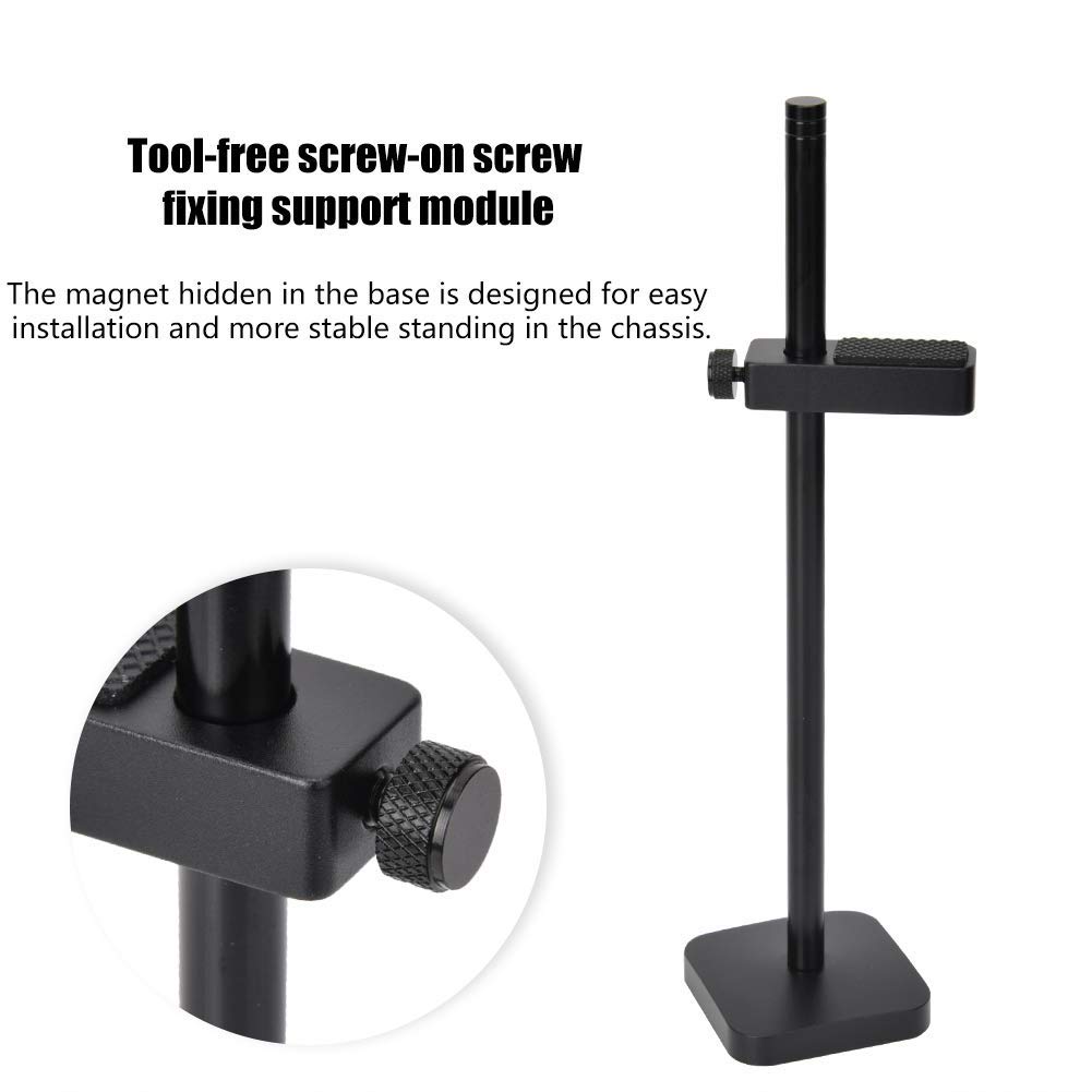 Foto 6 pulgar | Soporte Para Tarjetas Gráficas Yoidesu Vc-2 Anodic Polishing Black - Venta Internacional.