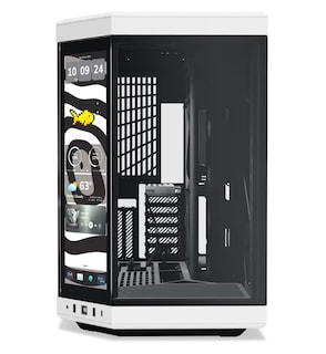 Foto 2 | Gabinete Hyte Y70 Touch Infinite Eatx S/fuente Cristal Negro/blanco Cs-hyte-y70ti-wb