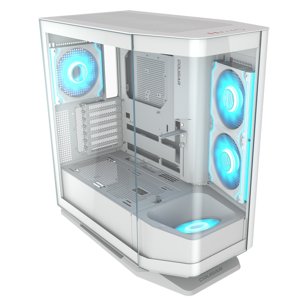 Foto 4 pulgar | Gabinete Cougar Fv270 Rgb Blanco E-atx S/fuente Cristal 3858m60.0006