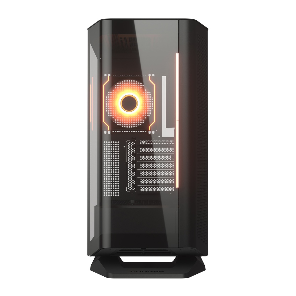 Foto 3 pulgar | Gabinete Cougar Fv270 Rgb Negro E-atx S/fuente Cristal 3858m60.0005