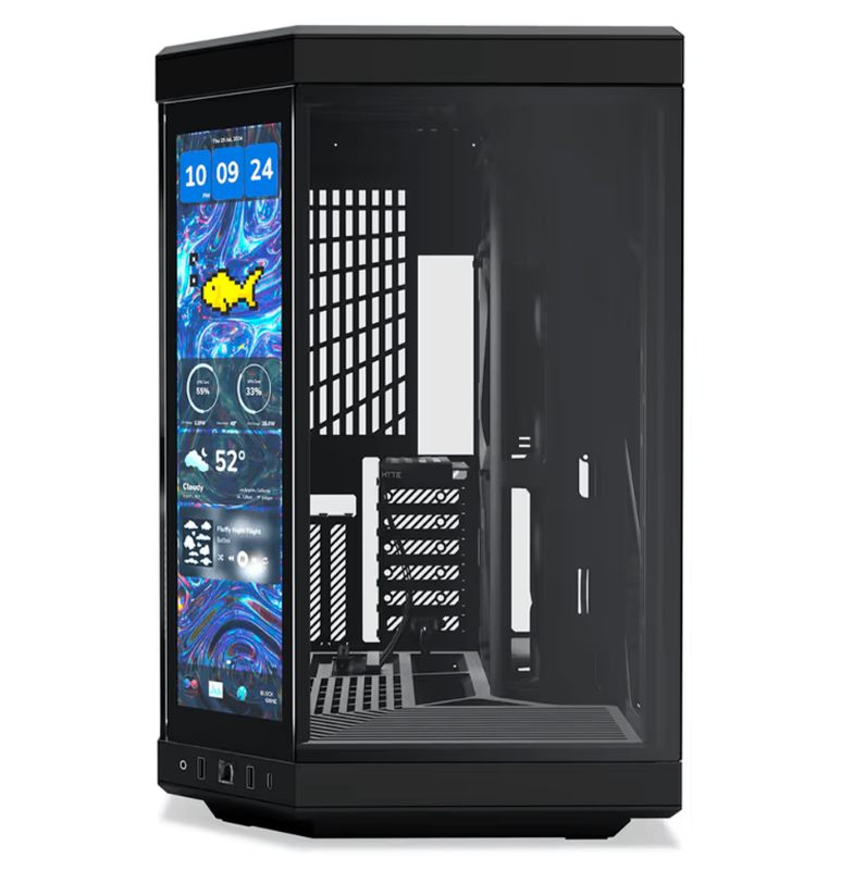 Foto 3 pulgar | Gabinete Hyte Y70 Touch Infinite Eatx S/fuente Cristal Negro Cs-hyte-y70ti-bb