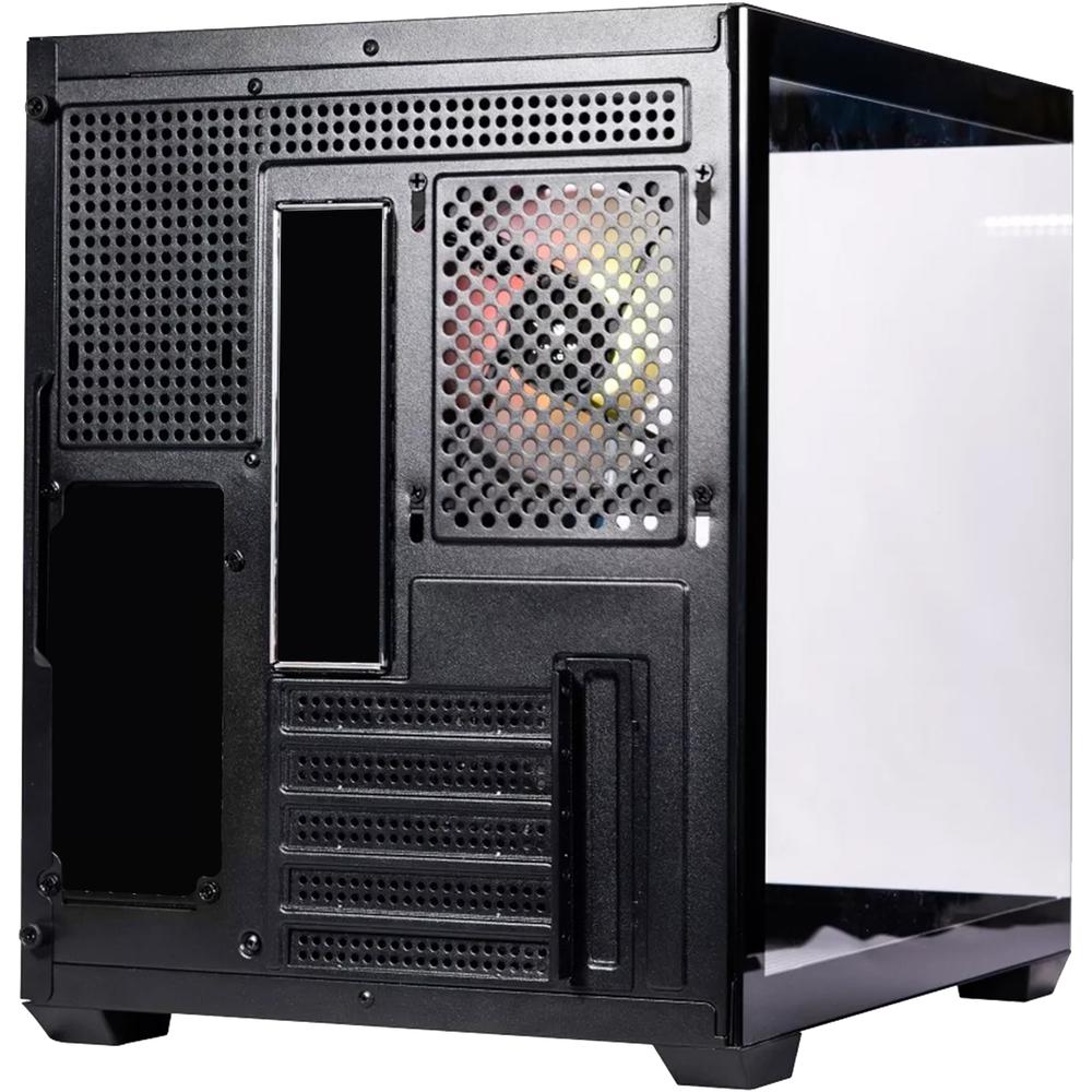 Foto 6 pulgar | Gabinete Gamer Naceb Starfall Micro Atx Mini Torre 3 Fan Cristal Templado Argb Negro