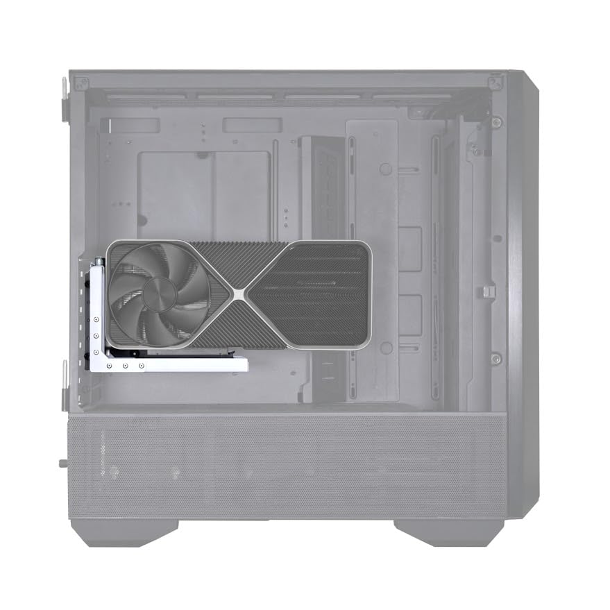 Foto 6 pulgar | Kit De Soporte De Tarjetas Gpu Lian Li Universal De 4 Ranuras Vg4-4-v2x Negro - Venta Internacional.