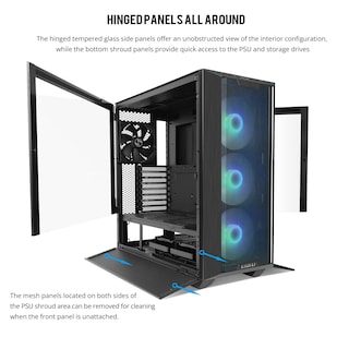 Foto 2 | Funda Para Pc Lian Li Lancool Iii E-atx Con Ventiladores Rgb Y Vidrio Templado - Venta Internacional.
