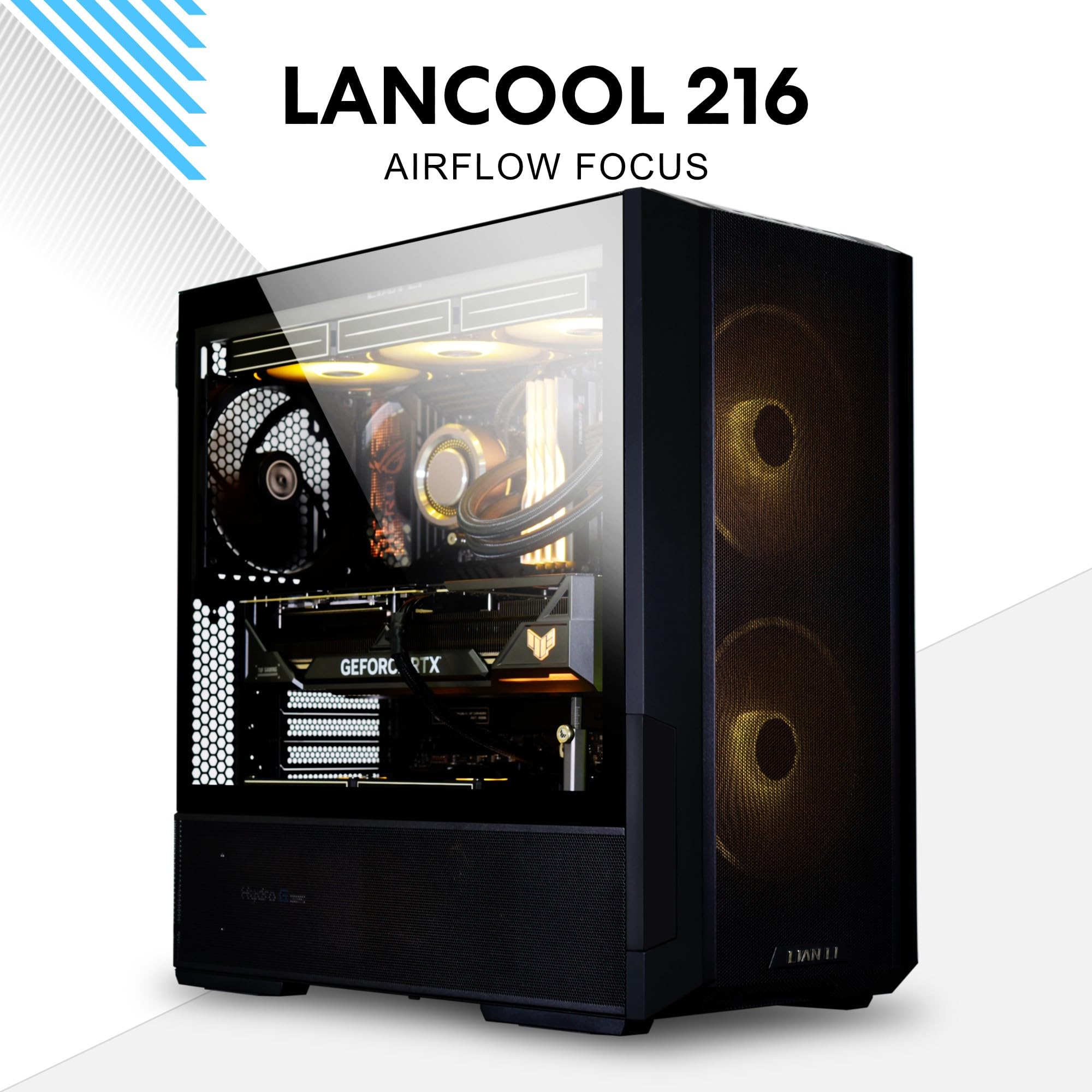 Foto 3 pulgar | Case Lian Li Lancool 216 Mid-tower Con Alto Rendimiento De Refrigeración - Venta Internacional.