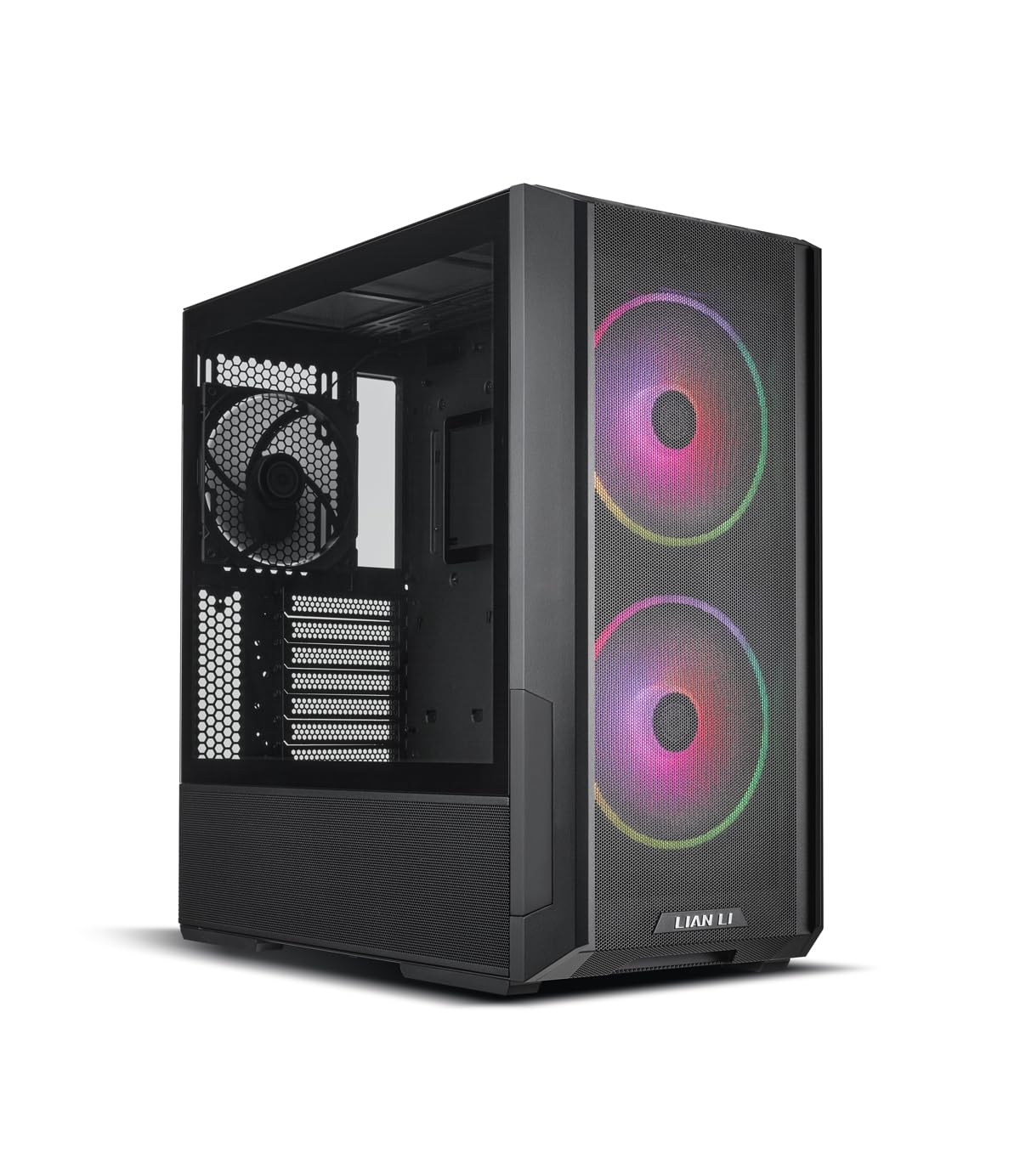Funda Para Pc Lian Li Lancool 216 E-atx Airflow Rgb Con Ventiladores, Color Negro - Venta Internacional.