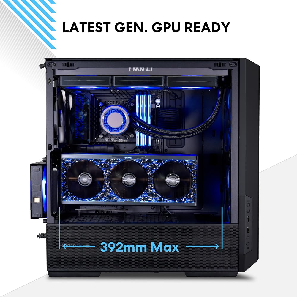 Foto 5 pulgar | Funda Para Pc Lian Li Lancool 216 E-atx Airflow Rgb Con Ventiladores, Color Negro - Venta Internacional.