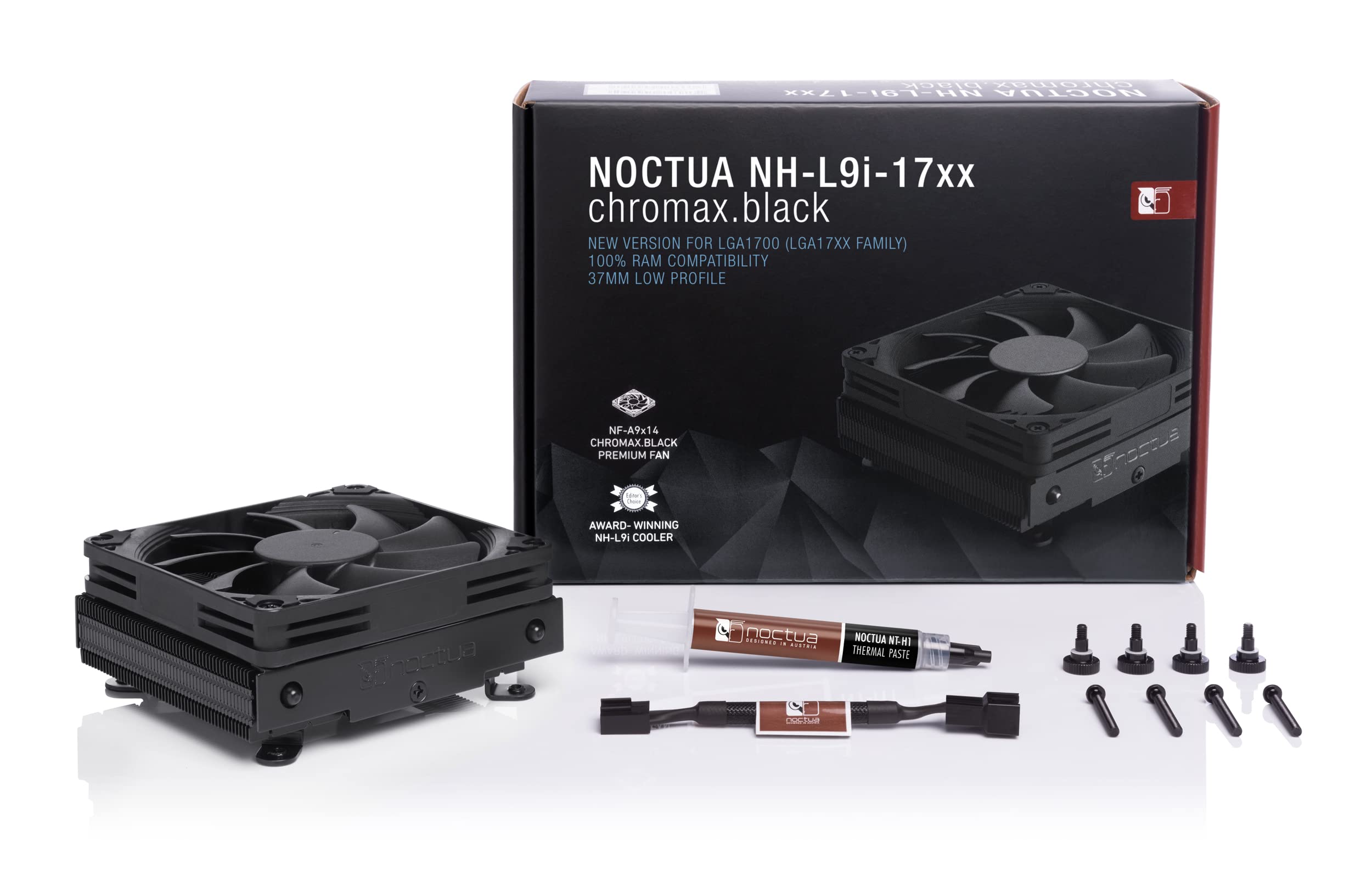 Foto 4 | Enfriador De Cpu Noctua Nh-l9i-17xx Chromax. Negro Para Intel Lga1700 - Venta Internacional.