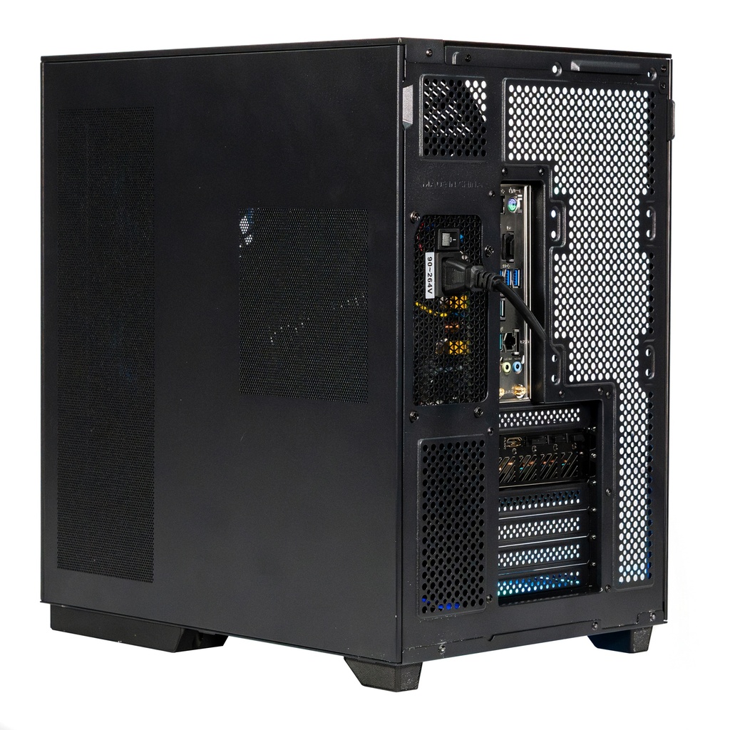 Foto 7 pulgar | Gabinete Naceb Iris Gamer M-atx Argb 4vent S/fuente Cristal Negro Na-0639