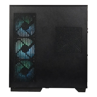 Foto 7 | Gabinete Naceb Iris Gamer M-atx Argb 4vent S/fuente Cristal Negro Na-0639
