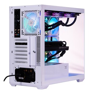 Foto 2 | Gabinete Naceb Nebula Gamer M-atx Argb 4vent S/fuente Cristal Blanco Na-0637b