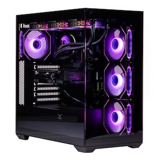 Foto 1 | Gabinete Naceb Nebula Gamer M-atx Argb 4vent S/fuente Cristal Negro Na-0637n