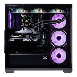 Foto 3 | Gabinete Naceb Nebula Gamer M-atx Argb 4vent S/fuente Cristal Negro Na-0637n
