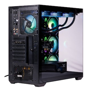 Foto 4 | Gabinete Naceb Nebula Gamer M-atx Argb 4vent S/fuente Cristal Negro Na-0637n