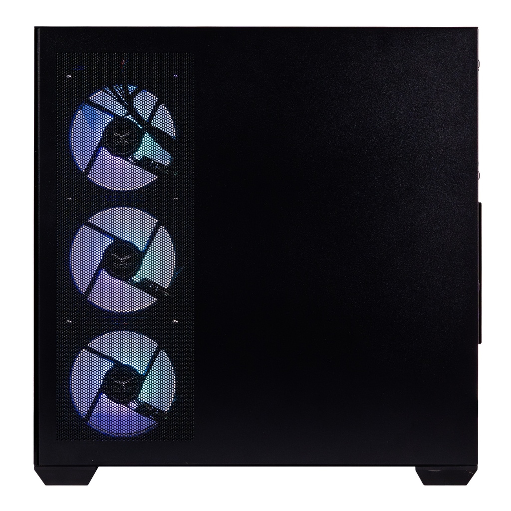 Foto 6 | Gabinete Naceb Nebula Gamer M-atx Argb 4vent S/fuente Cristal Negro Na-0637n