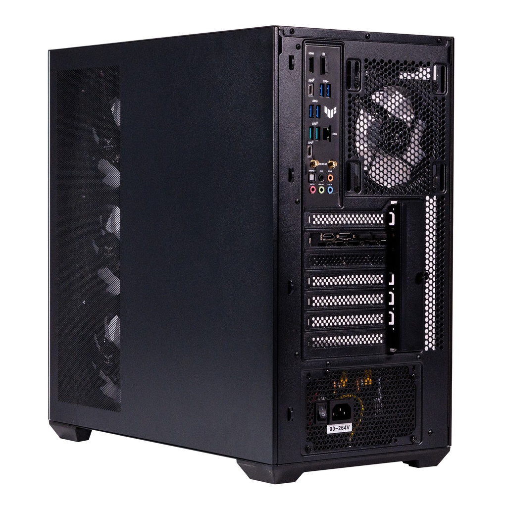 Foto 7 | Gabinete Naceb Nebula Gamer M-atx Argb 4vent S/fuente Cristal Negro Na-0637n