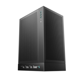 Foto 2 | Gabinete Deepcool Ch170 Digital Negro Argb Atx S/fuente Cristal R-ch170-bknpi0d-g-1