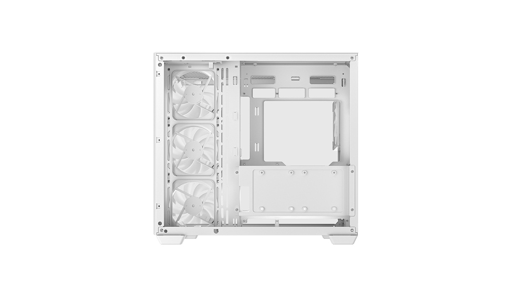 Foto 6 pulgar | Gabinete Deepcool Cg530 4f Blanco Argb Atx S/fuente Cristal R-cg530-whada4-g-1