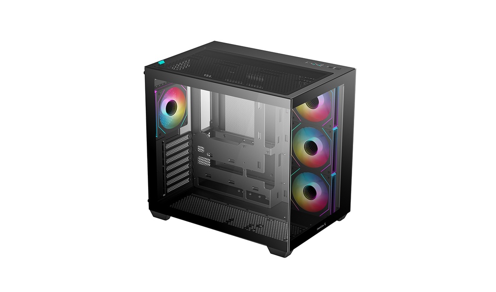 Foto 2 | Gabinete Deepcool Cg530 4f Negro Argb Atx S/fuente Cristal R-cg530-bkada4-g-1