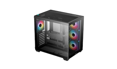 Foto 2 | Gabinete Deepcool Cg530 4f Negro Argb Atx S/fuente Cristal R-cg530-bkada4-g-1