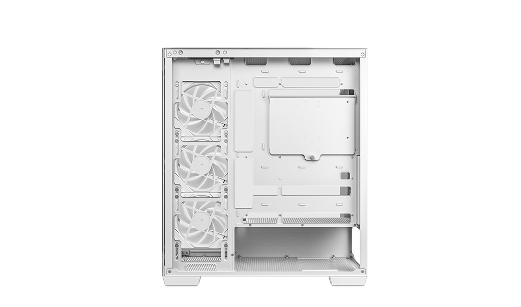 Foto 4 | Gabinete Deepcool Cg580 4f Blanco Atx S/fuente Cristal R-cg580-whada4-g-1