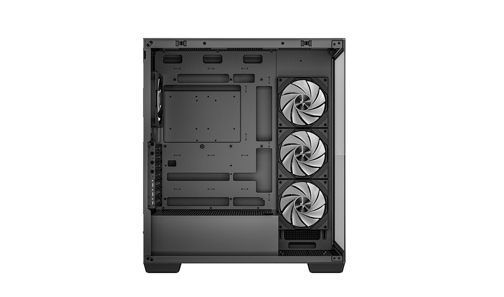 Foto 4 pulgar | Gabinete Deepcool Cg580 4f Negro Atx S/fuente Cristal R-cg580-bkada4-g-1
