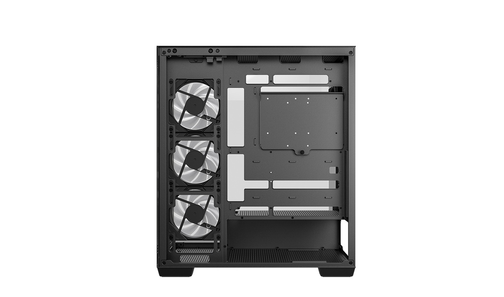 Foto 5 pulgar | Gabinete Deepcool Cg580 4f Negro Atx S/fuente Cristal R-cg580-bkada4-g-1