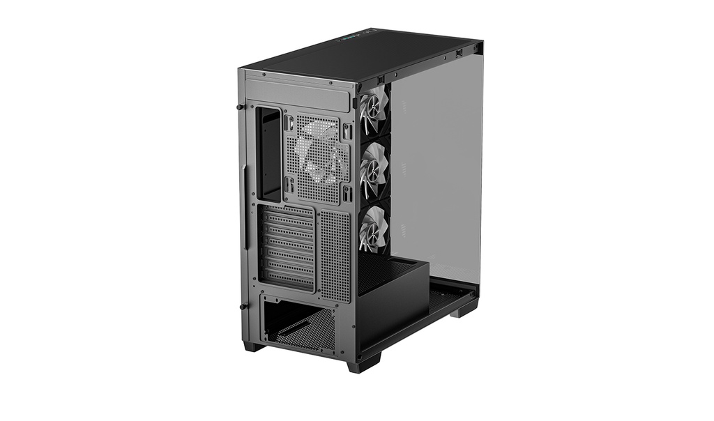 Foto 6 pulgar | Gabinete Deepcool Cg580 4f Negro Atx S/fuente Cristal R-cg580-bkada4-g-1