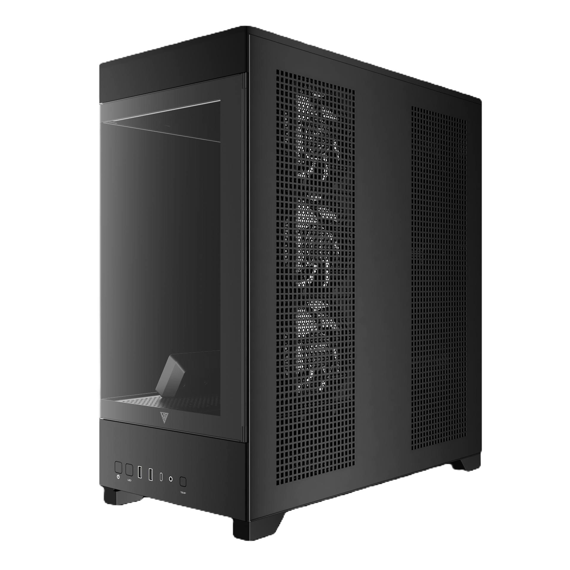 Foto 6 pulgar | Gabinete Gamdias Atlas P1 Negro Atx Argb S/fuente Cristal Gd-atlas P1