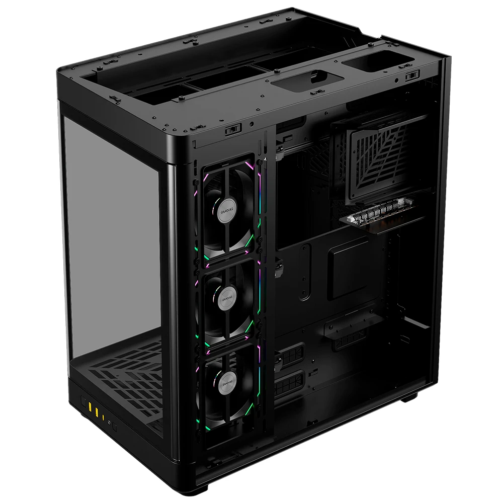 Foto 4 pulgar | Gabinete Gamdias Neso P1 Pro Negro E-atx Argb S/fuente Cristal Gd-neso P1 Pro