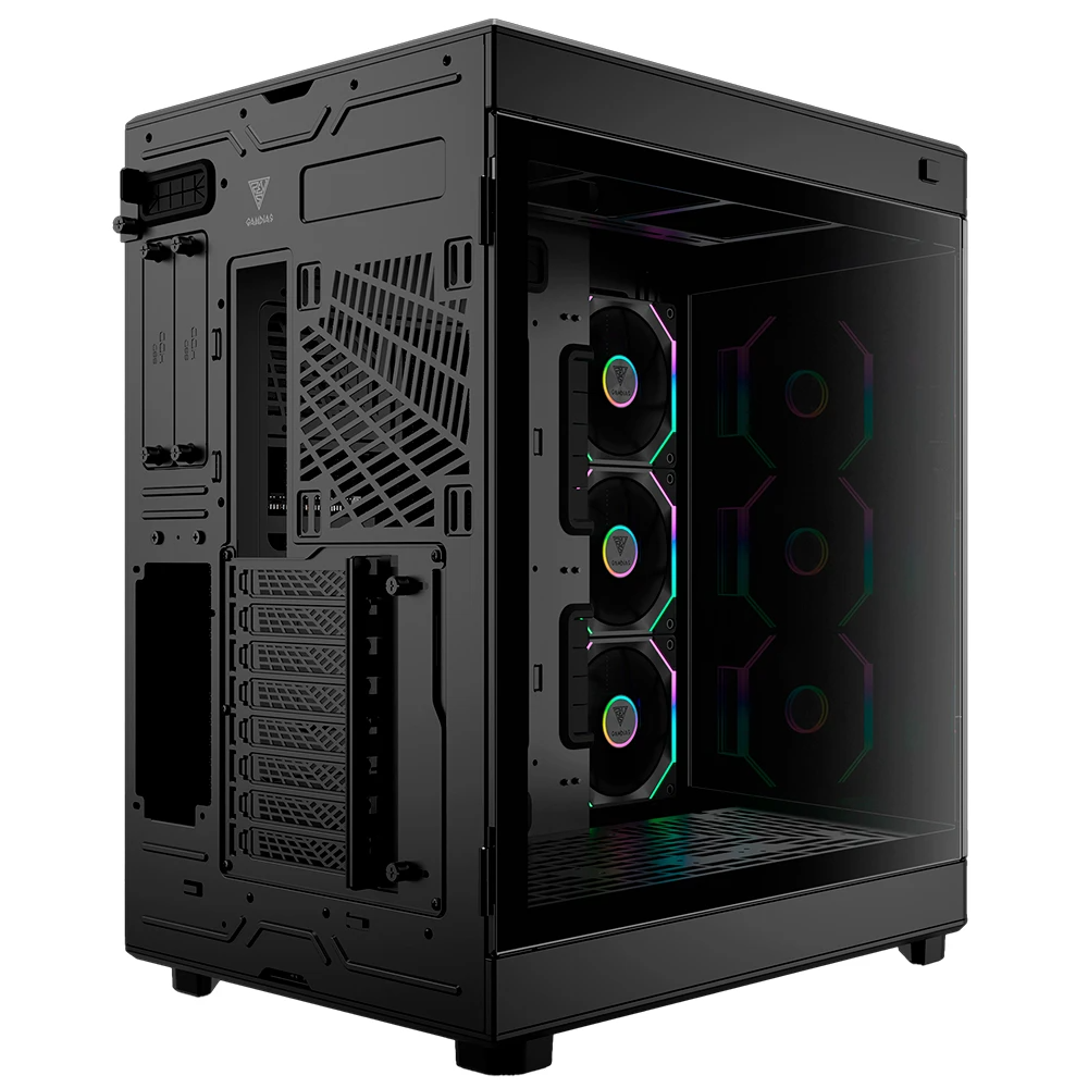 Foto 9 pulgar | Gabinete Gamdias Neso P1 Pro Negro E-atx Argb S/fuente Cristal Gd-neso P1 Pro