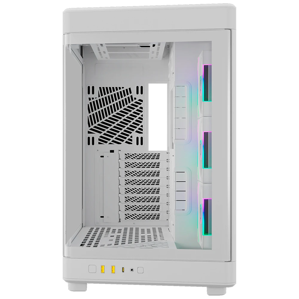 Foto 3 | Gabinete Gamdias Neso P1 Pro Blanco E-atx Argb S/fuente Cristal Gabinete Gd-neso P1 Pro Ww