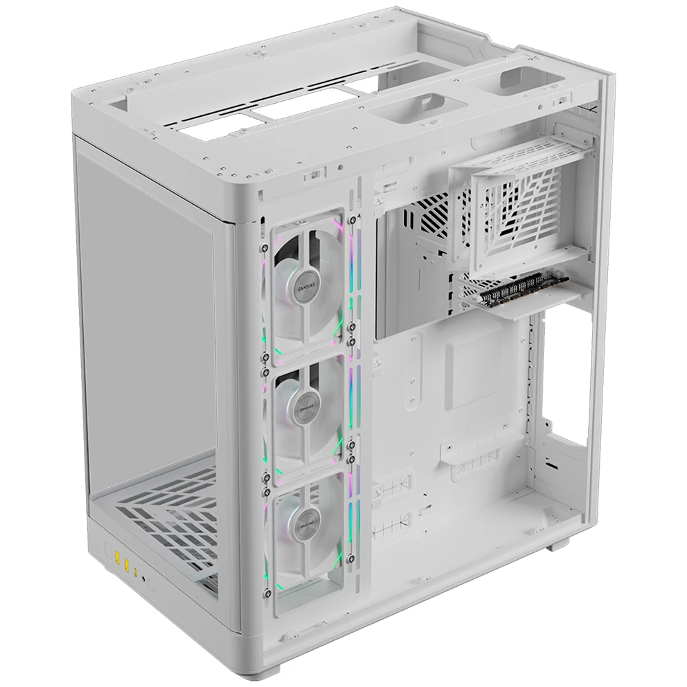 Foto 7 pulgar | Gabinete Gamdias Neso P1 Pro Blanco E-atx Argb S/fuente Cristal Gabinete Gd-neso P1 Pro Ww