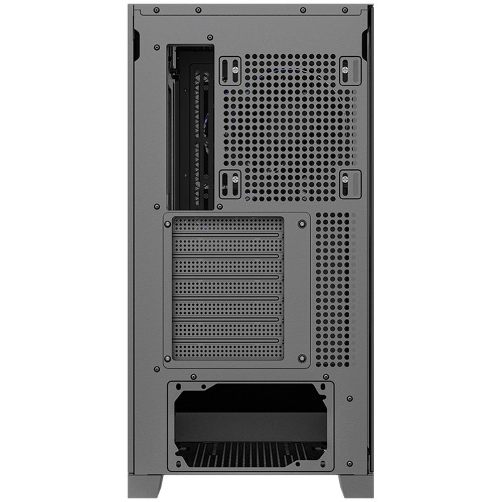 Foto 7 pulgar | Gabinete Gamer Balam Rush Carbono Polar Twin Mate 9900 Atx Media Torre 5 Fan Argb Frente Intercambiable Usb-c Negro
